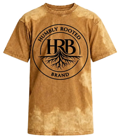 Humbly Rooted Brand 3D Silicone Logo Grunge Tee