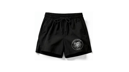Humbly Rooted Brand Logo Windbreaker Shorts