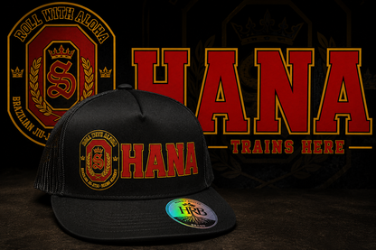 Roll with Aloha Ohana Trucker Hats