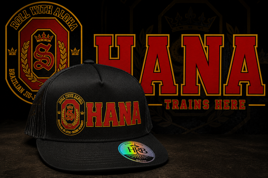 Roll with Aloha Ohana Trucker Hats