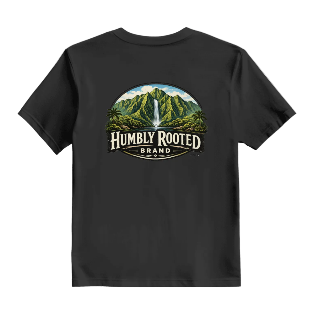 Humbly Rooted Island Landscape Tee