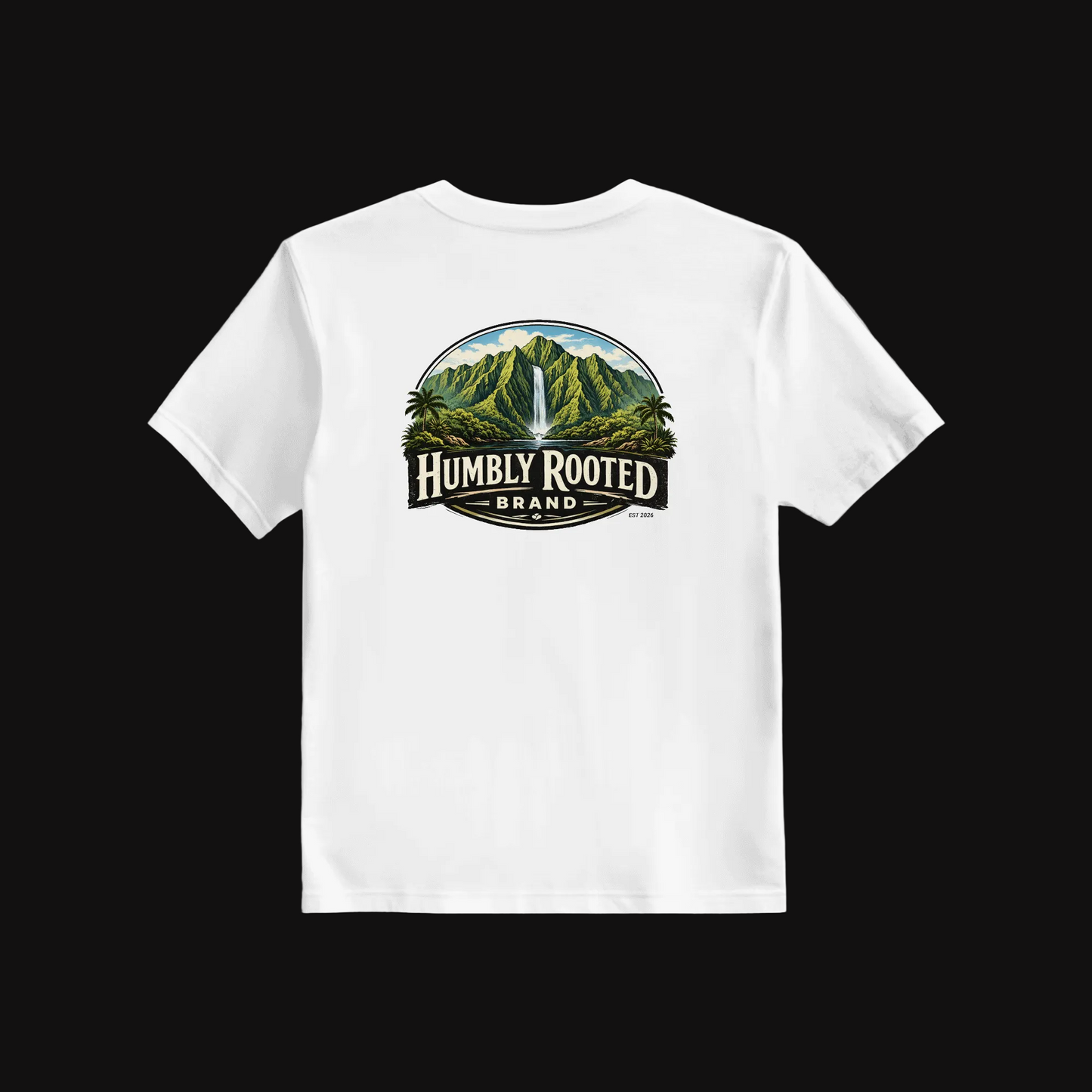Humbly Rooted Island Landscape Tee